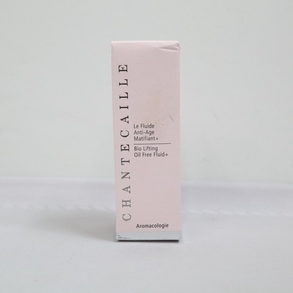 AUTHENTIC CHANTECAILLE BIO LIFTING OIL FREE FLUID + .27oz/8ml Travel SIze NIB